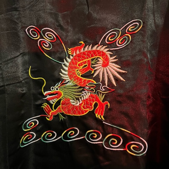 Reversible Silk Robe - Picture 8 of 9